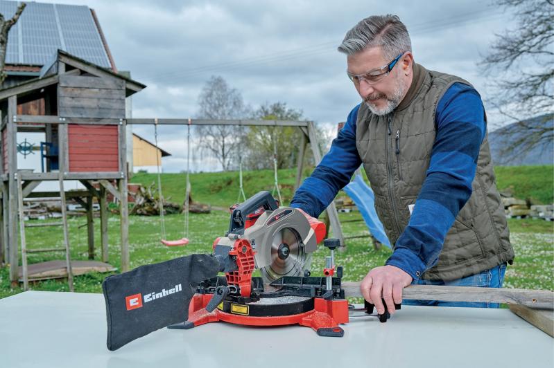 Пила торцовочная Einhell TE-MS 18/210 Li - фото 4