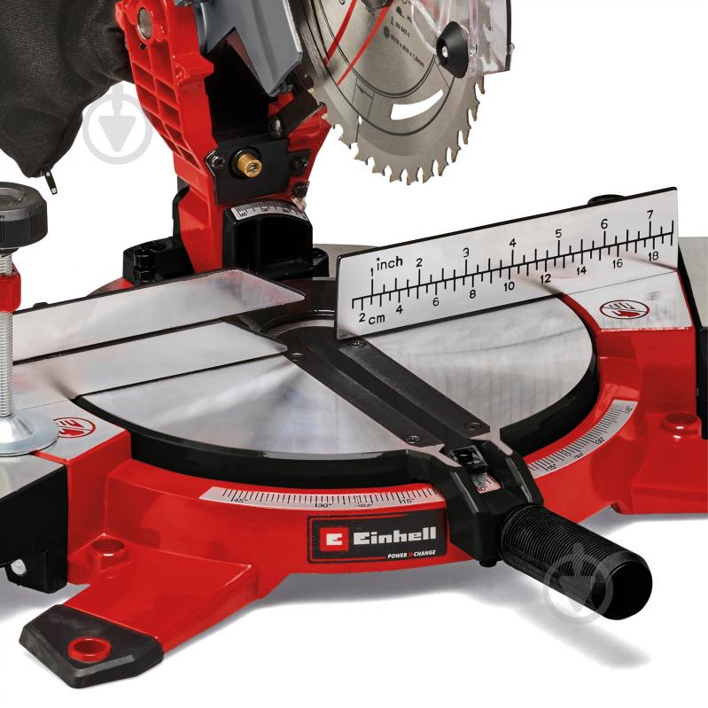 Пила торцовочная Einhell TE-MS 18/210 Li - фото 7