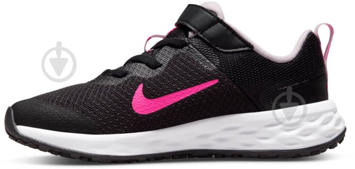 Кроссовки демисезонные Nike REVOLUTION 6 DD1095-007 р.35 черные - фото 3