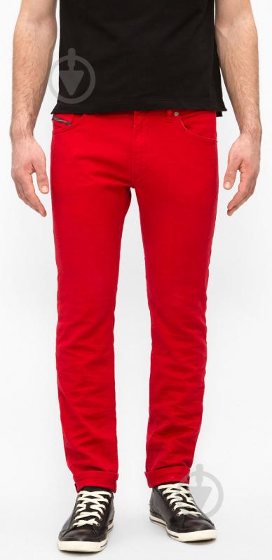 Джинсы Diesel THOMMER PANTALONI 00SBED 0688Q-41U р. 31 красный - фото 1