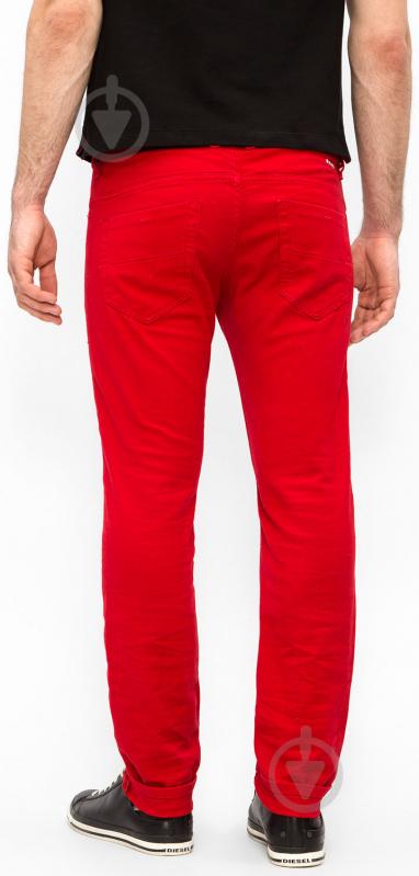 Джинсы Diesel THOMMER PANTALONI 00SBED 0688Q-41U р. 31 красный - фото 3