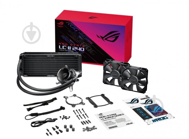 Система водного охлаждения Asus ROG STRIX LC II 240 - фото 5