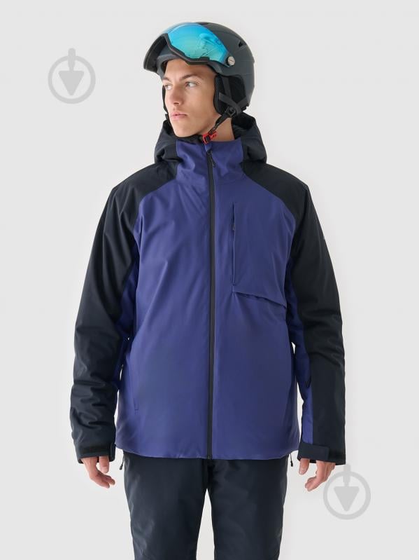 Куртка чоловіча зимова 4F TECHNICAL JACKET M577 4FWAW24TTJAM577-31S р.L синя - фото 1