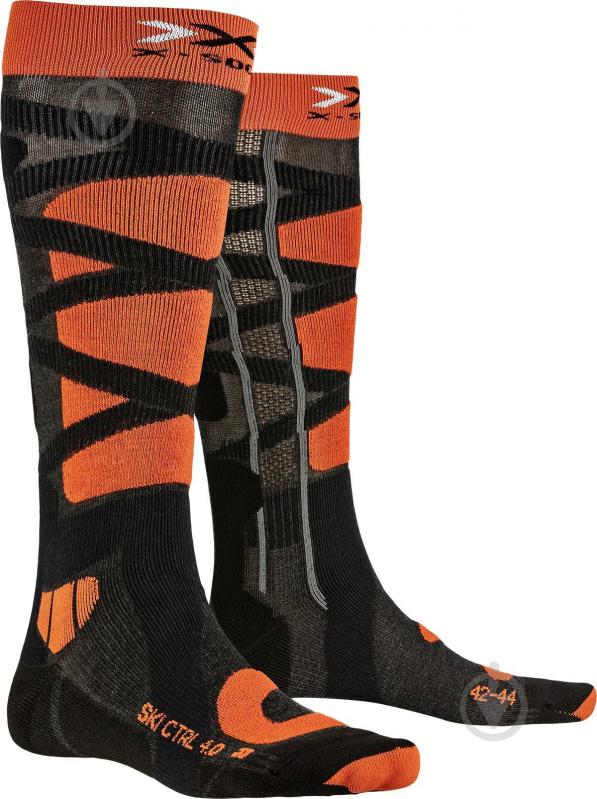 Носки X-Socks X-SOCKS® SKI CONTROL 4.0 XS-SSKCW19U-G047 р.35-38 черный - фото 1