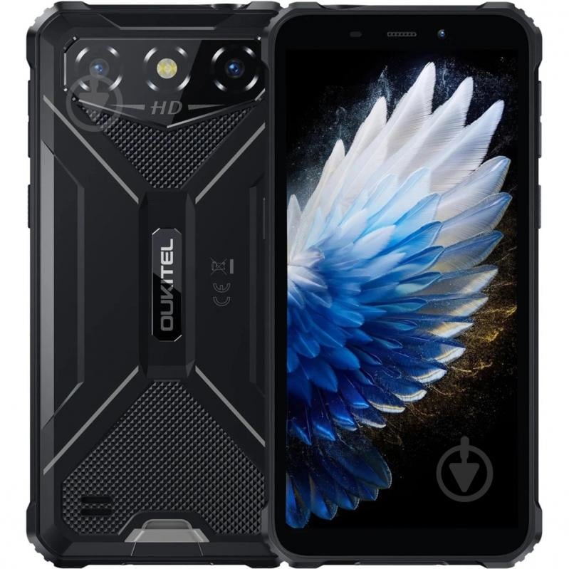 Смартфон Oukitel G3 4/128GB black (G3_BK) - фото 1 Смартфон Oukitel G3 4/128GB black (G3_BK) - фото 1