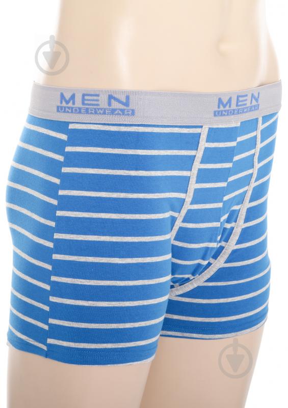 Труси чоловічі Underwear stripeMU-001 L stripe L блакитний - фото 2