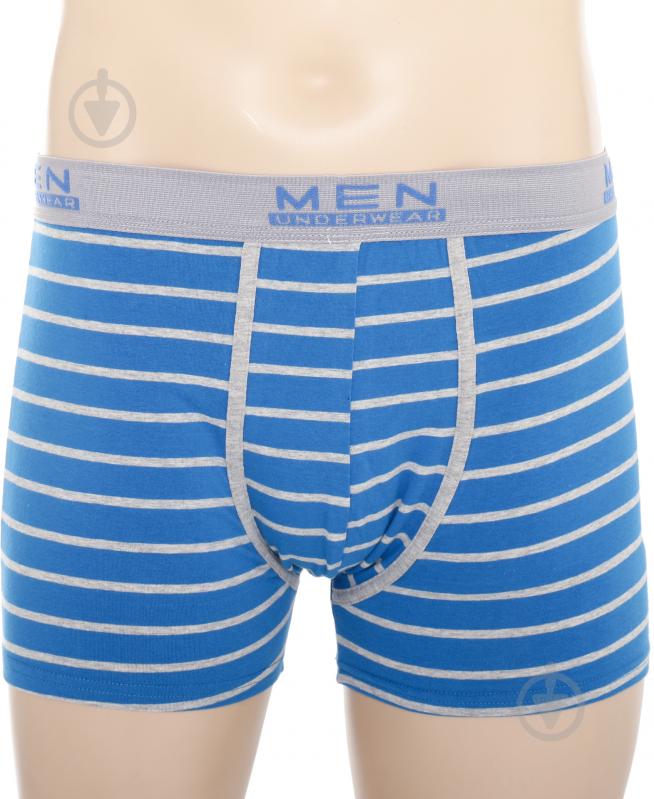 Труси чоловічі Underwear stripeMU-001 L stripe L блакитний - фото 1