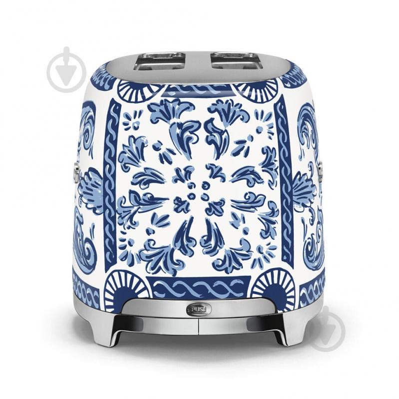 Тостер Smeg TSF01DGBEU Dolce & Gabbana Blu Mediterraneo - фото 6