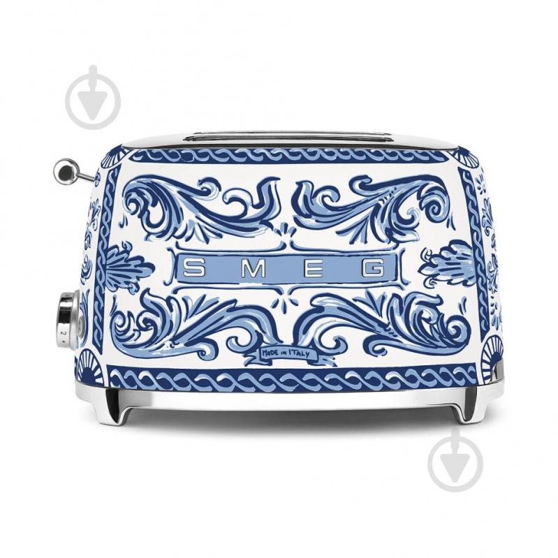 Тостер Smeg TSF01DGBEU Dolce & Gabbana Blu Mediterraneo - фото 4