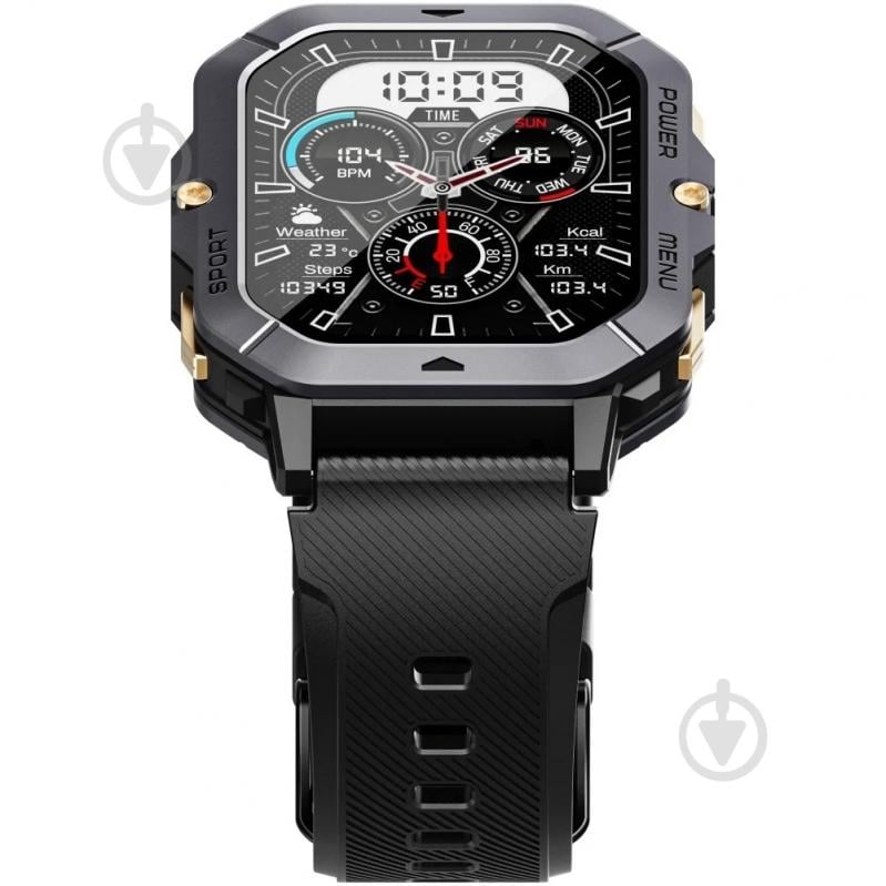 Смарт-годинник Oukitel BT101 Black (6931940739825) - фото 4