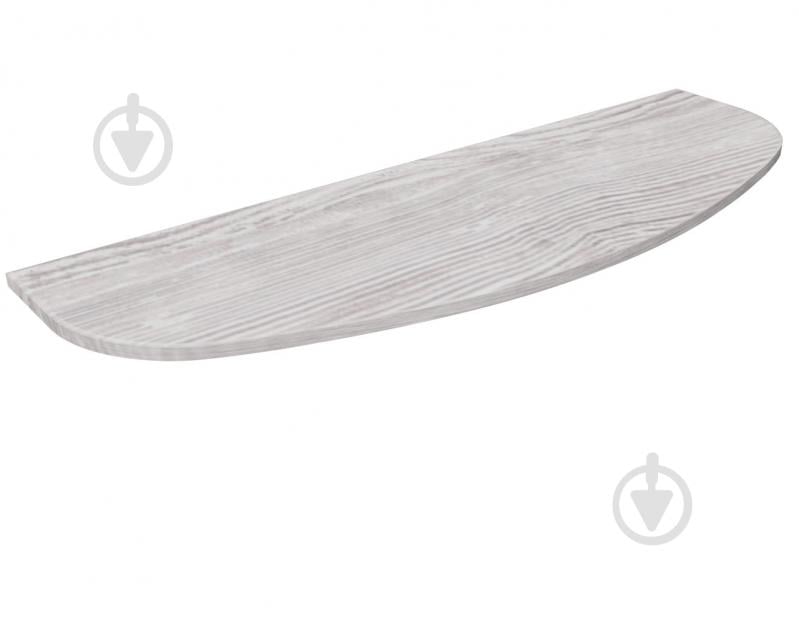 Полка DC радиусная R 600x200x16 мм аляска - фото 1