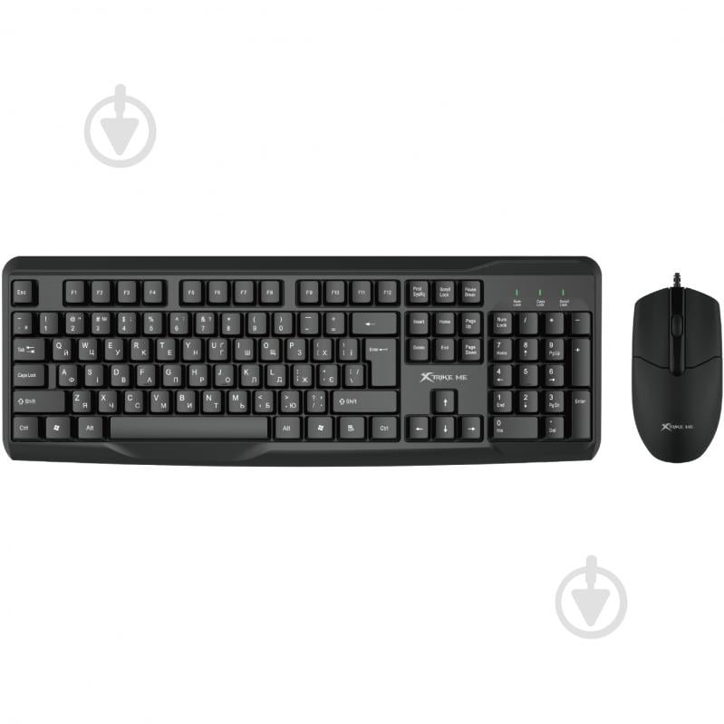 Комплект клавиатура и мышь XTRIKE ME MK-207UA - фото 1 Комплект клавиатура и мышь XTRIKE ME MK-207UA - фото 1