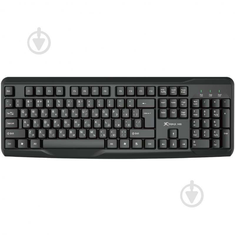 Комплект клавиатура и мышь XTRIKE ME MK-207UA - фото 2 Комплект клавиатура и мышь XTRIKE ME MK-207UA - фото 2