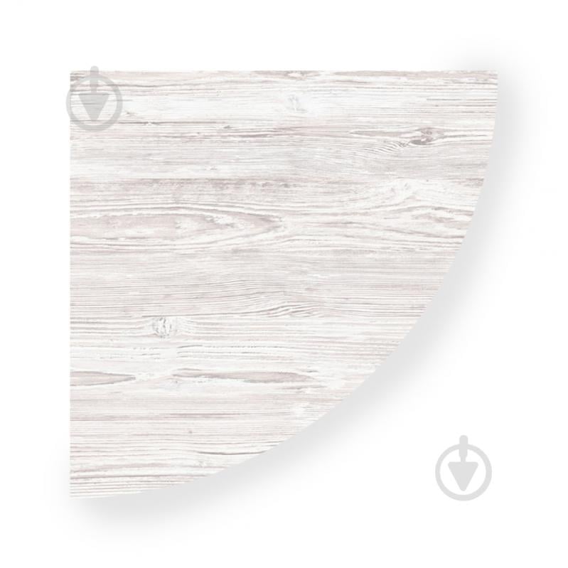 Полка DC радиусная 300x300x16 мм аляска - фото 2