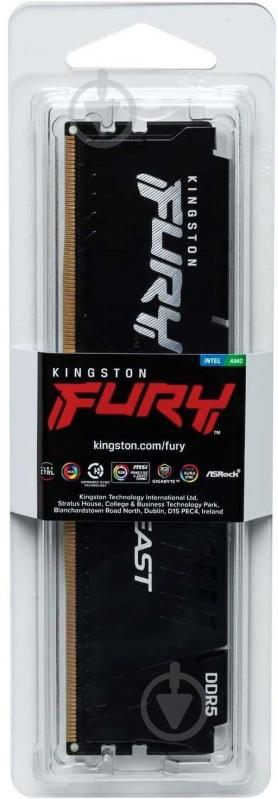 Оперативная память Kingston DDR5 SDRAM 32 GB 5600 MHz (KF556C36BBE-32) FURY Beast Black EXPO - фото 5