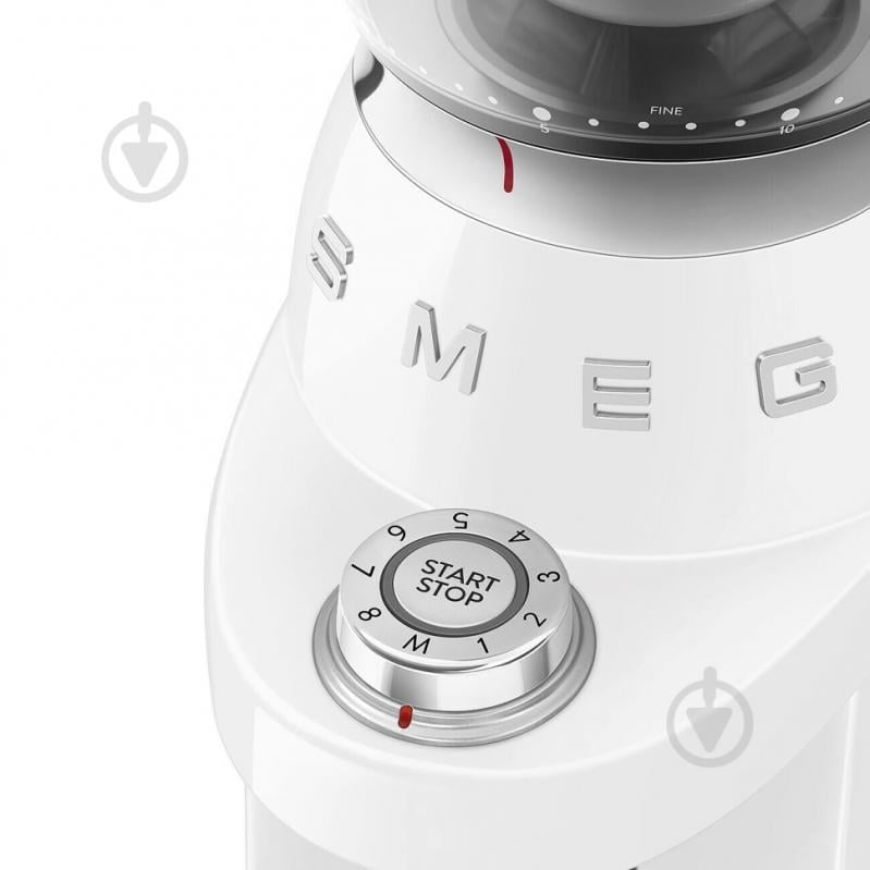 Кофемолка Smeg CGF03WHEU - фото 8 Кофемолка Smeg CGF03WHEU - фото 8