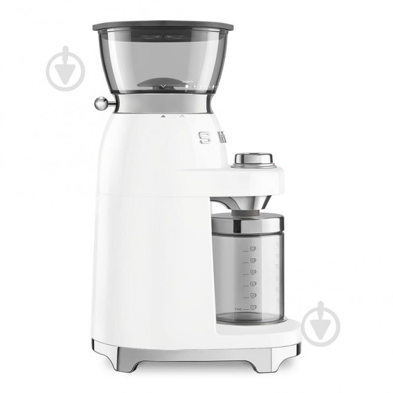 Кофемолка Smeg CGF03WHEU - фото 3 Кофемолка Smeg CGF03WHEU - фото 3