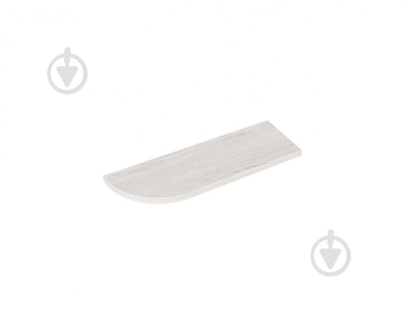 Полка DC радиусная 600x300x16 мм аляска - фото 2