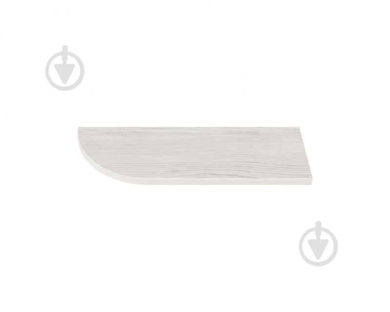 Полка DC радиусная 600x300x16 мм аляска - фото 3