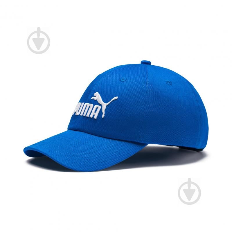 Кепка Puma ESS Cap Jr 02168882 OS синий - фото 1