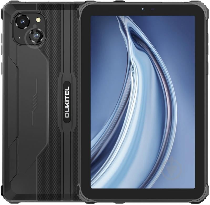 Планшет Oukitel RT3 pro 8" 4/128GB Wi-Fi + 4G (RT3pro_Black) - фото 1