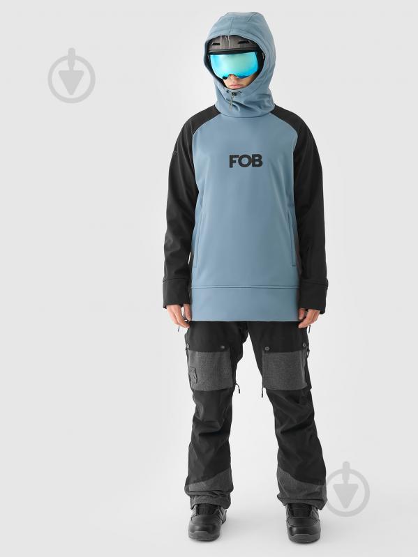 Куртка 4F SOFTSHELL JACKET M255 4FWAW24TSOFM255-32S р.L синій - фото 10