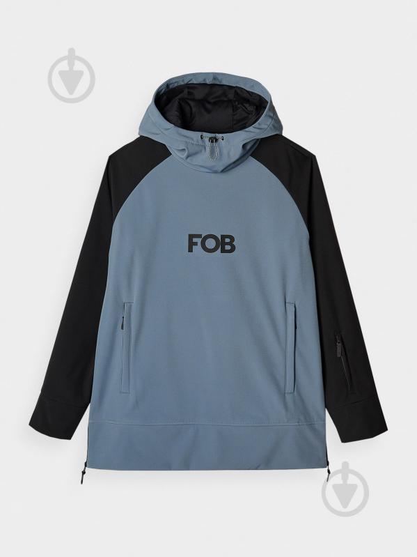 Куртка 4F SOFTSHELL JACKET M255 4FWAW24TSOFM255-32S р.L синій - фото 12
