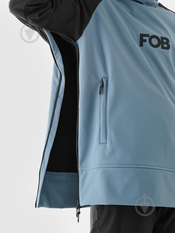 Куртка 4F SOFTSHELL JACKET M255 4FWAW24TSOFM255-32S р.L синій - фото 5