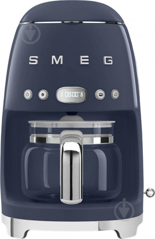 Кофемашина капельная Smeg DCF02NBEU темно-синий - фото 1