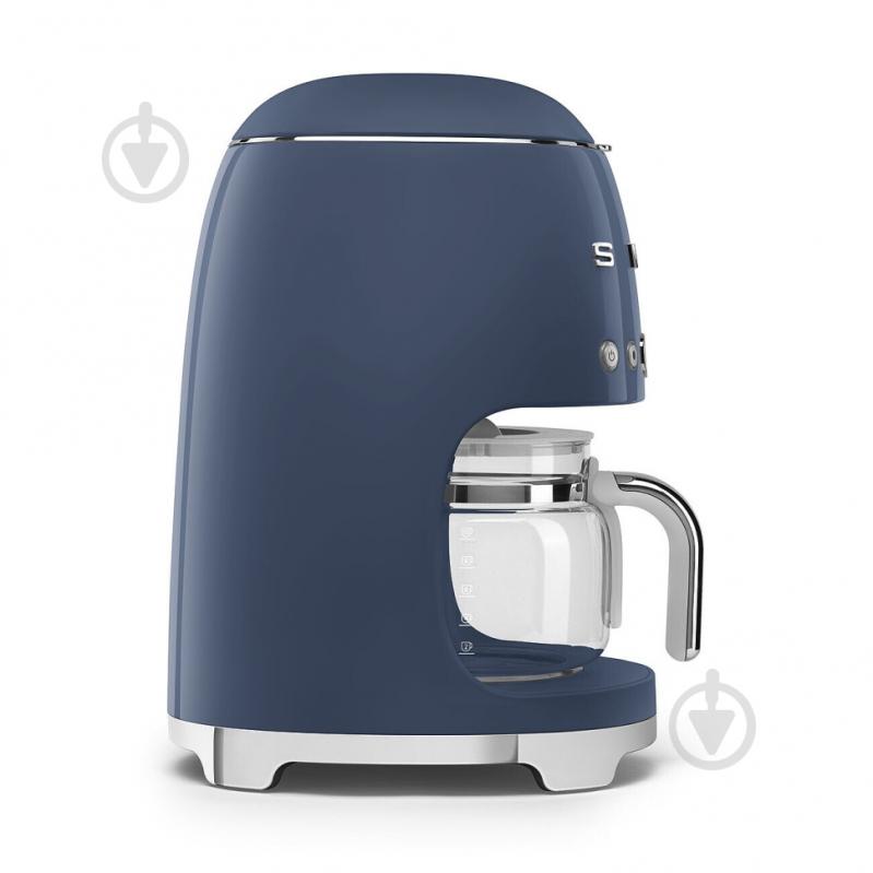Кофемашина капельная Smeg DCF02NBEU темно-синий - фото 3