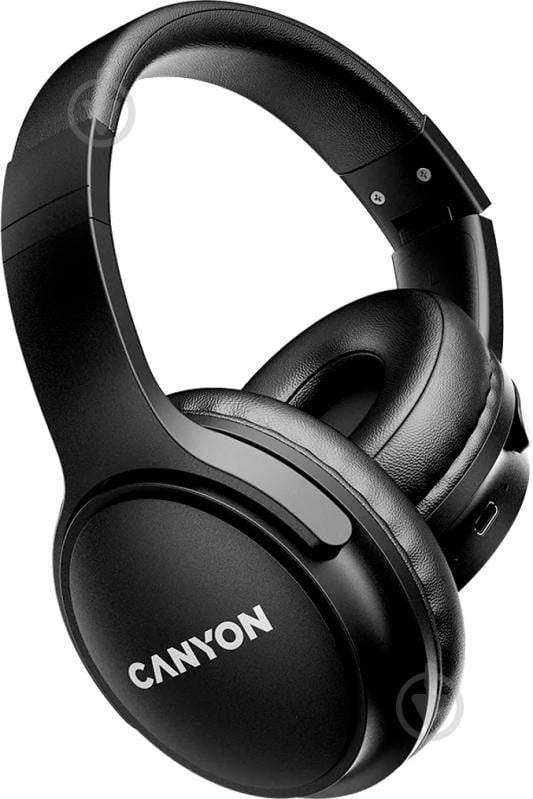 Навушники Canyon OnRiff 4 Bluetooth black (CNS-CBTHS4B) - фото 2