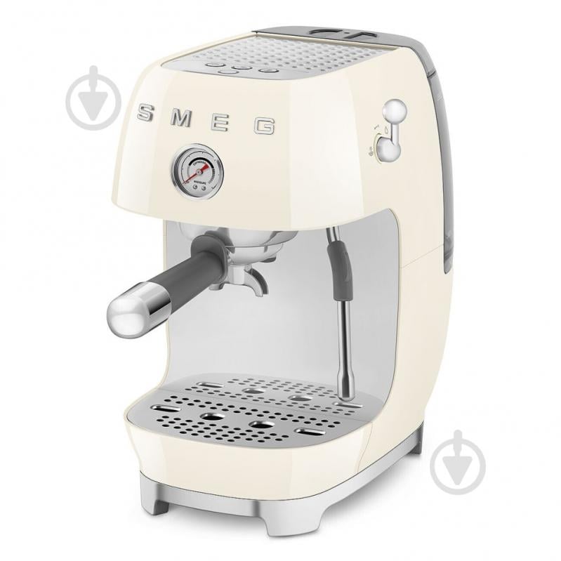 Кофеварка рожковая Smeg ECF03CREU - фото 7
