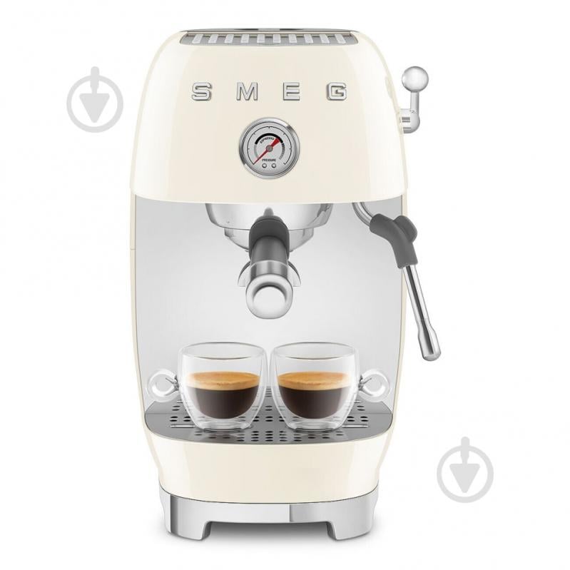Кофеварка рожковая Smeg ECF03CREU - фото 6