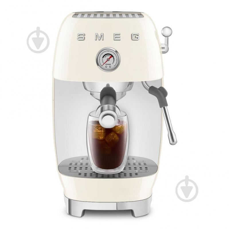 Кофеварка рожковая Smeg ECF03CREU - фото 5