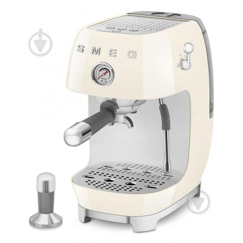 Кофеварка рожковая Smeg ECF03CREU - фото 4