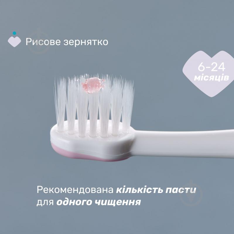 Дитяча зубна щітка Chicco для перших зубів 6-36 міс. 12081.00 м'яка 1 шт. - фото 4