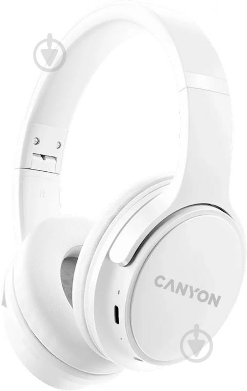 Наушники Canyon OnRiff 4 Bluetooth white (CNS-CBTHS4W) - фото 4