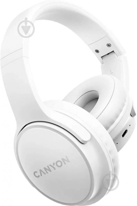 Наушники Canyon OnRiff 4 Bluetooth white (CNS-CBTHS4W) - фото 3