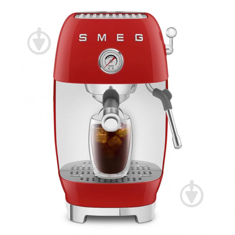 Кофеварка рожковая Smeg ECF03RDEU - фото 5 Кофеварка рожковая Smeg ECF03RDEU - фото 5
