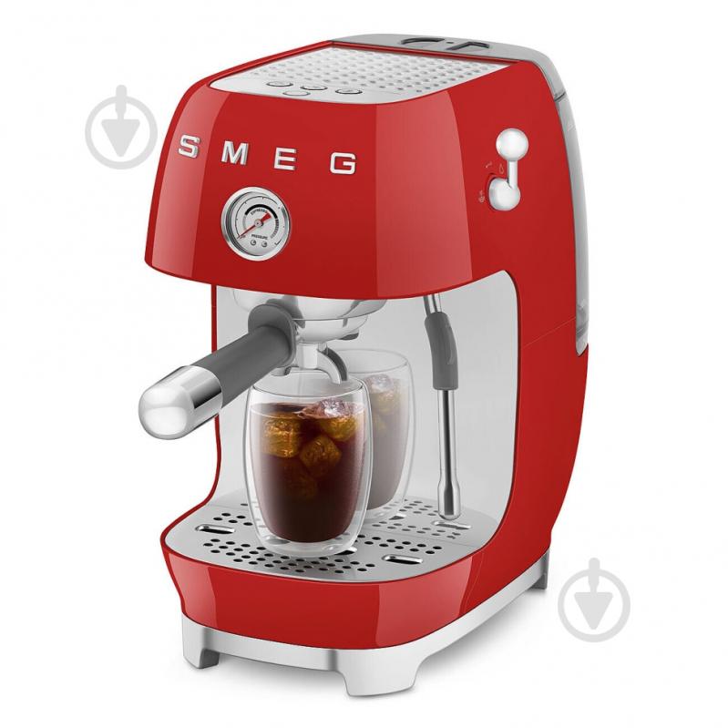 Кофеварка рожковая Smeg ECF03RDEU - фото 9 Кофеварка рожковая Smeg ECF03RDEU - фото 9