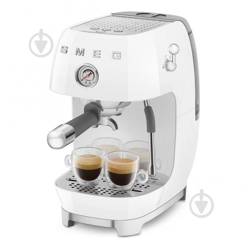 Кофеварка рожковая Smeg ECF03WHEU - фото 7