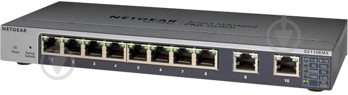 Коммутатор NETGEAR GS110EMX-100PES - фото 3