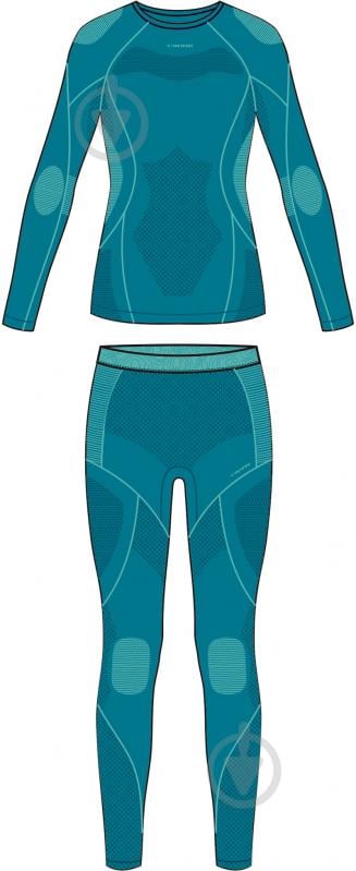 Комплект термобілизни Viking UNDERWEAR LOTTA RECYCLED (LADY SET) 500/23/6764/70 р.XL бірюзовий - фото 5