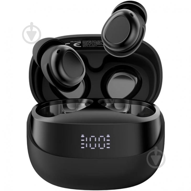 Bluetooth-гарнитура Blackview AirBuds 9 black (6931548319696) - фото 1