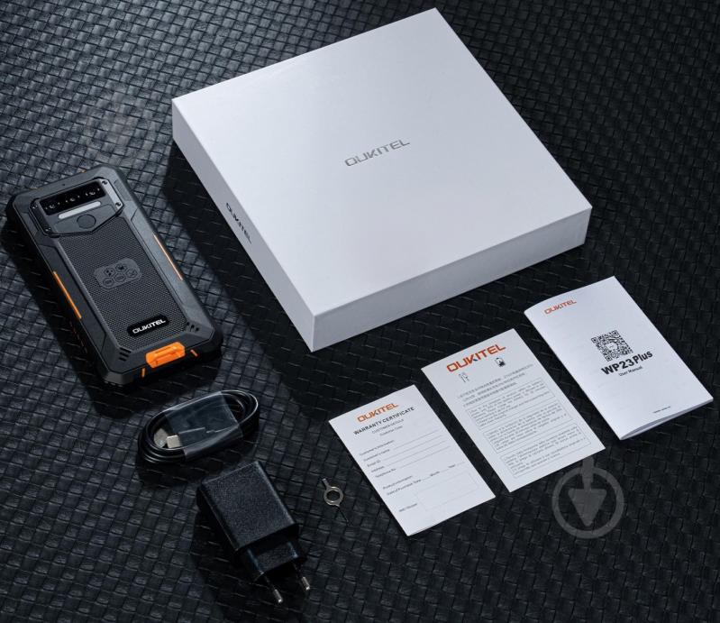 Смартфон Oukitel WP23 Plus 8/256GB black (WP23_Plus_BK) - фото 6