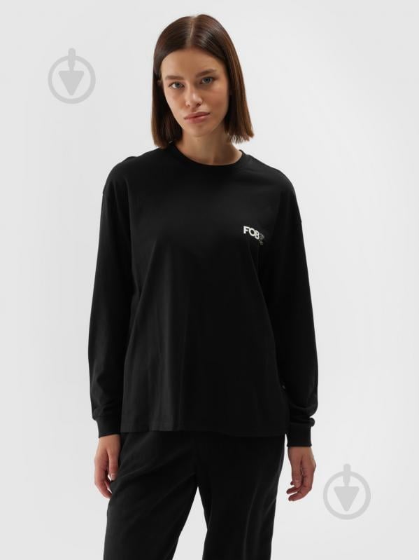 Футболка 4F LONGSLEEVE F311 4FWAW24TLONF311-20S р.S чорний - фото 2