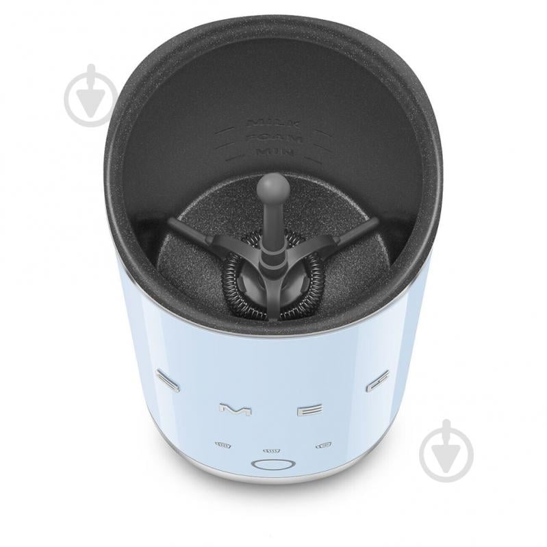 Вспениватель молока Smeg MFF02PBEU голубой - фото 8