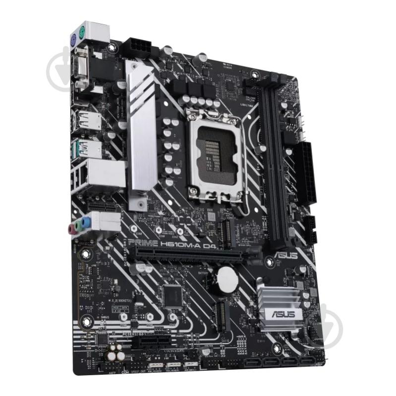 Материнская плата Asus 90MB19P0-M0EAYC (Socket 1700, Intel H610, micro ATX) - фото 2