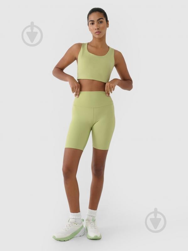 Велосипедки 4F SHORT TIGHTS FNK F019 4FRSS25TFSTF019-42S р.XS зелений - фото 4