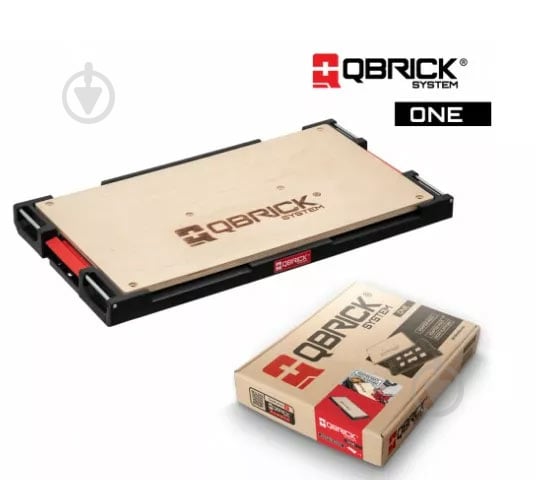 Полка для ящиков QBRICK SYSTEM ONE ADAPTER 580x325x57 ADPTQONEWPCZAPG001 - фото 4